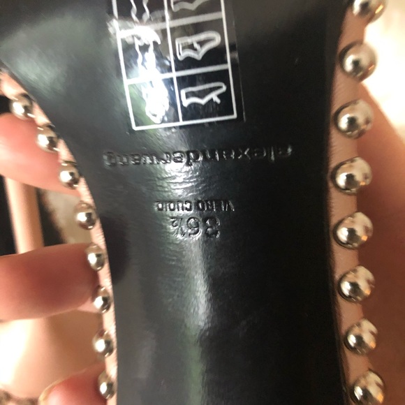 $795 Alexander Wang Nova leather slingback 36.5 - Picture 10 of 10